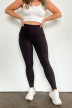 Athenia High Waist Side Pocket Leggings - FINAL SALE - Madison and Mallory