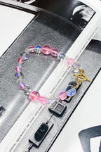 Pink Awaited Love Beaded Toggle Bracelet - FINAL SALE - Madison and Mallory
