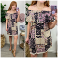 Beauty in the Breeze Off Shoulder Ruffle Dress - FINAL SALE - Madison and Mallory