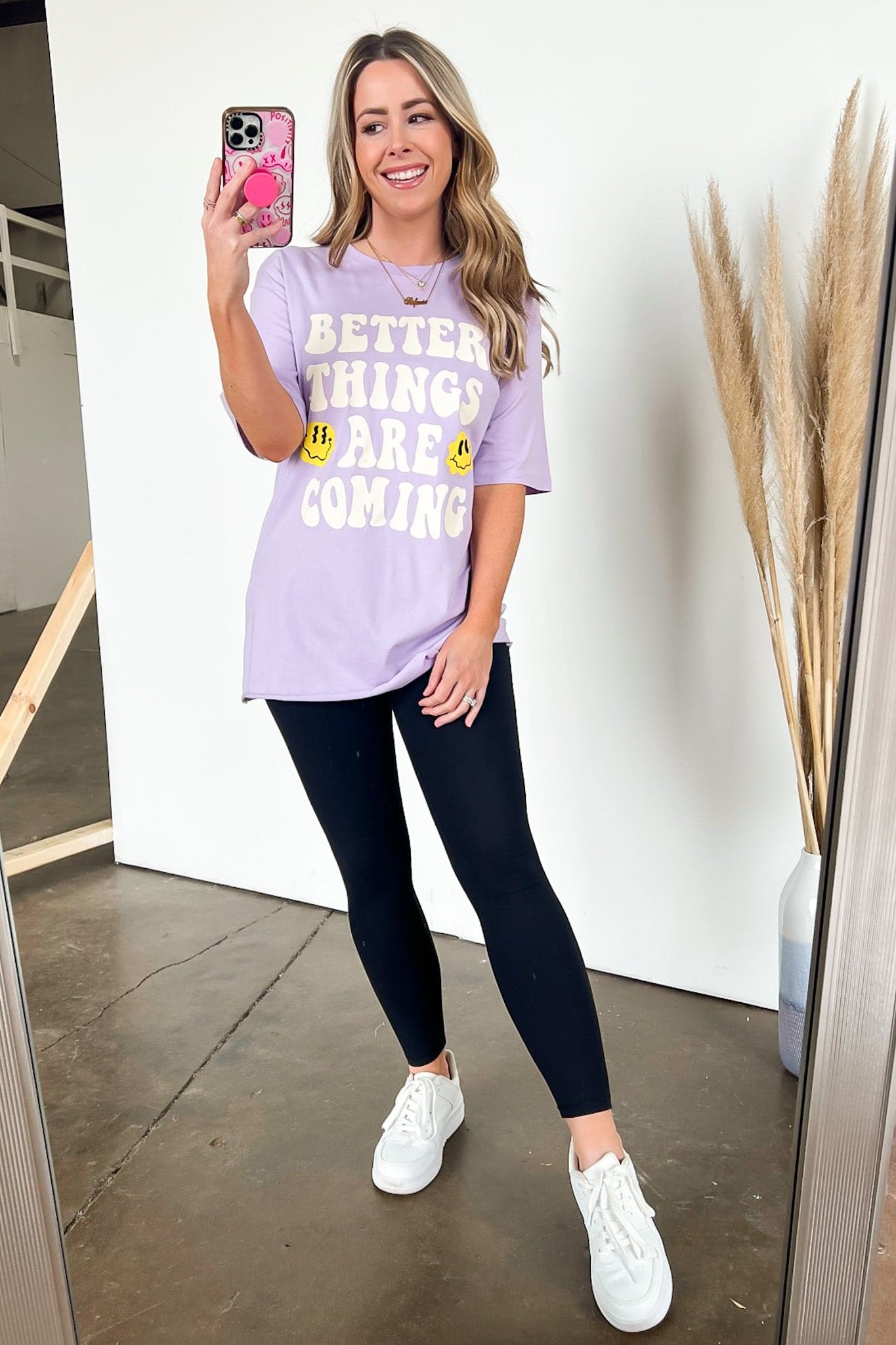  Better Things Are Coming Relaxed Graphic Tee - Madison and Mallory