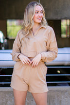  Hamptons Elastic Waist Shorts - FINAL SALE - Madison and Mallory