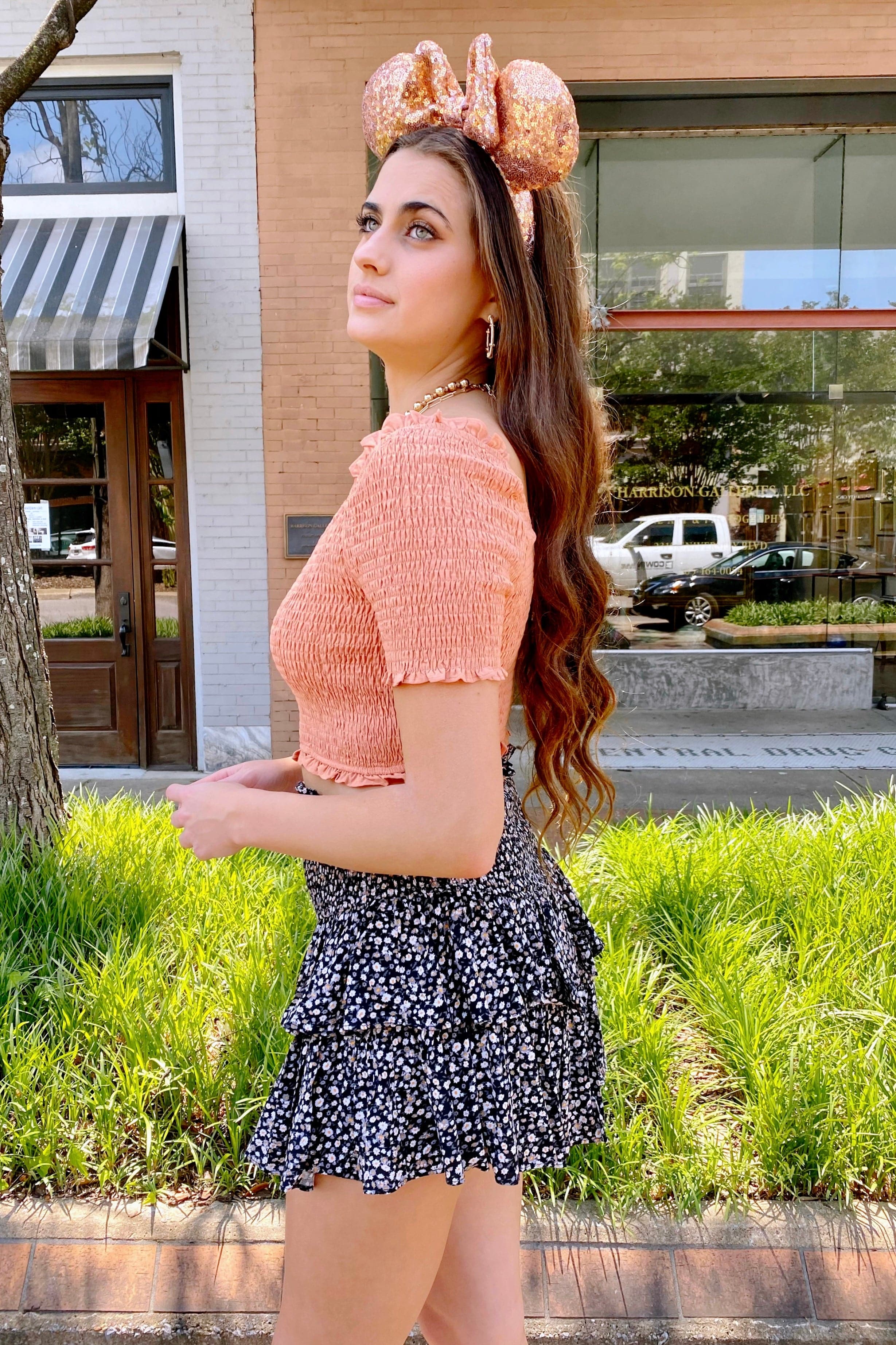  Bring on the Bliss Floral Smocked Tiered Skort - FINAL SALE - Madison and Mallory
