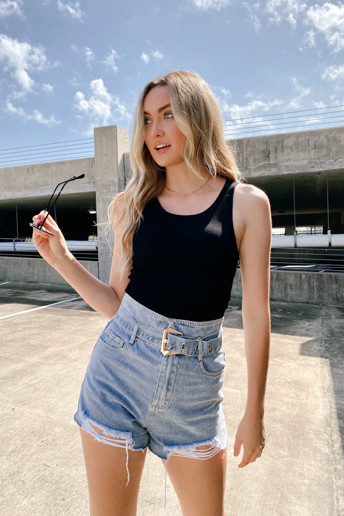  Casual Travel Ribbed Crop Tank Top - FINAL SALE - Madison and Mallory