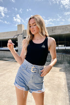  Casual Travel Ribbed Crop Tank Top - FINAL SALE - Madison and Mallory