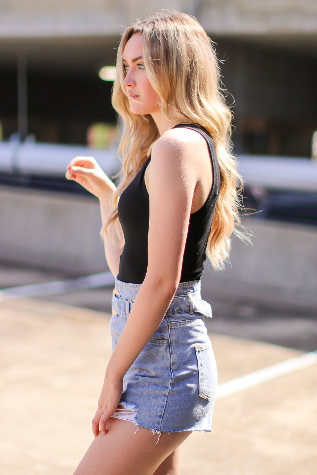  Casual Travel Ribbed Crop Tank Top - FINAL SALE - Madison and Mallory