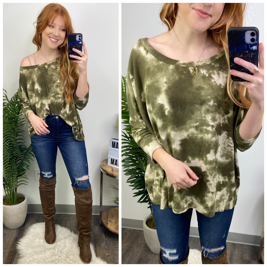 Chana Cloudwash Flowy Top - FINAL SALE - Madison and Mallory
