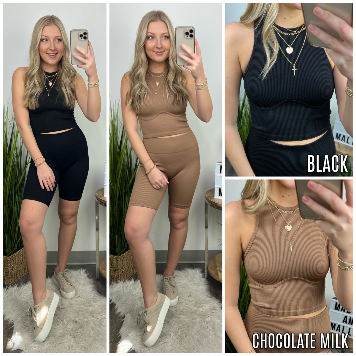  Change of Direction High Neck Crop Top - FINAL SALE - Madison and Mallory