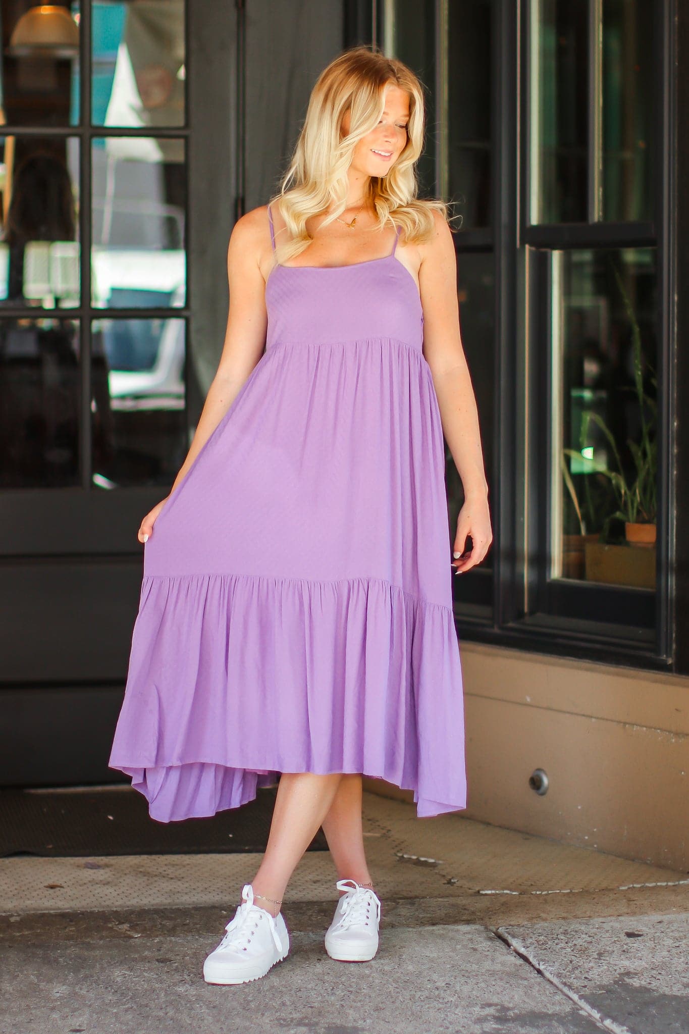  Chic Approach Flowy Tiered Dress - FINAL SALE - Madison and Mallory