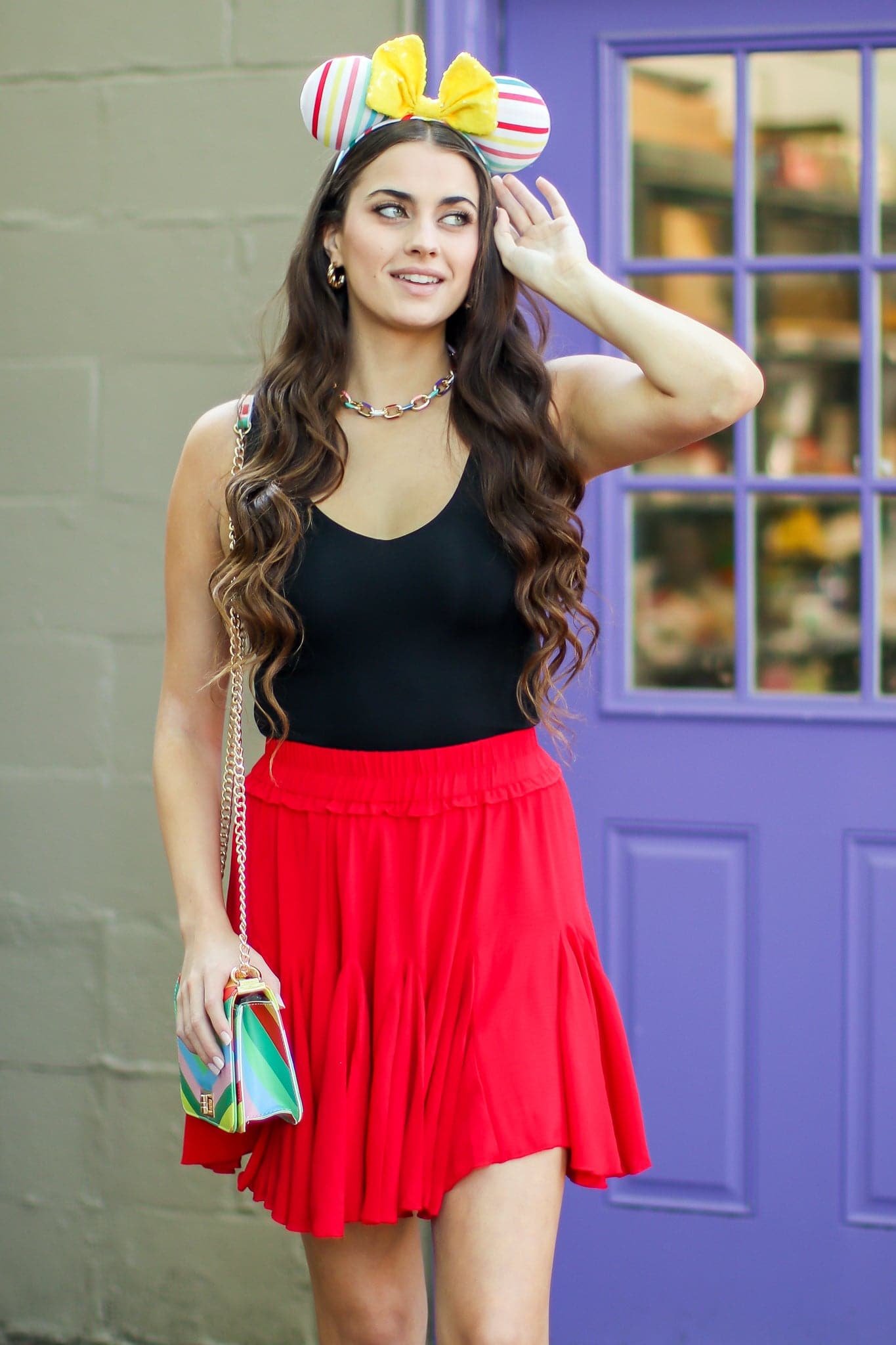  Daleyza Flowy Skirt | CURVE - FINAL SALE - Madison and Mallory