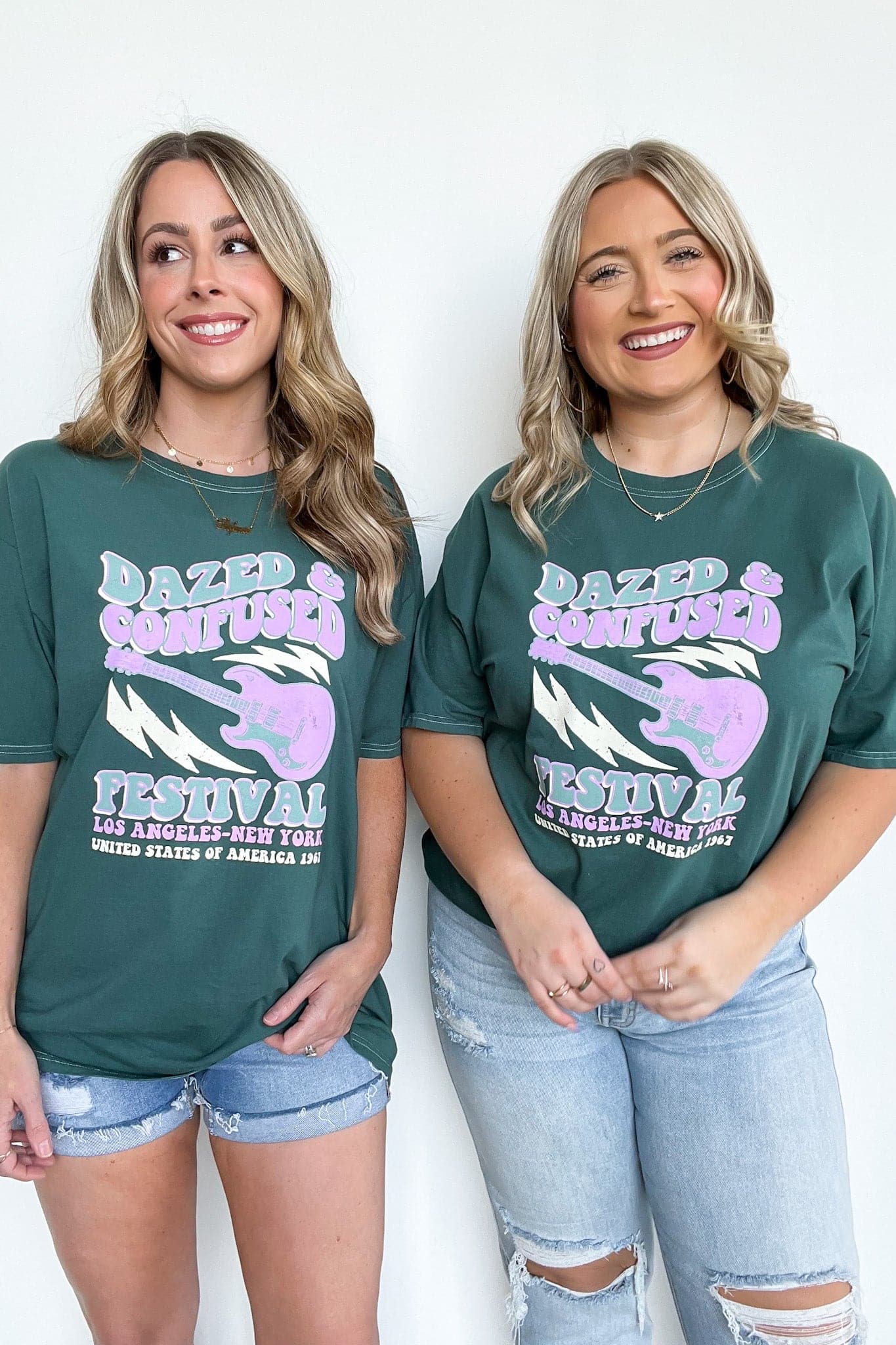  Dazed & Confused Festival Oversized Vintage Graphic Tee - BACK IN STOCK - Madison and Mallory