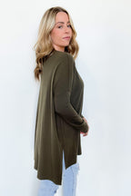  Downtown Walk Long Sleeve Tunic Top - FINAL SALE - Madison and Mallory