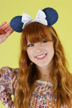 Reach for the Sky Denim Ears - FINAL SALE - Madison and Mallory
