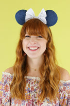 Reach for the Sky Denim Ears - FINAL SALE - Madison and Mallory