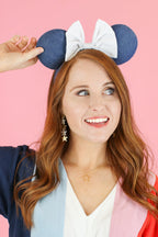 Reach for the Sky Denim Ears - FINAL SALE - Madison and Mallory