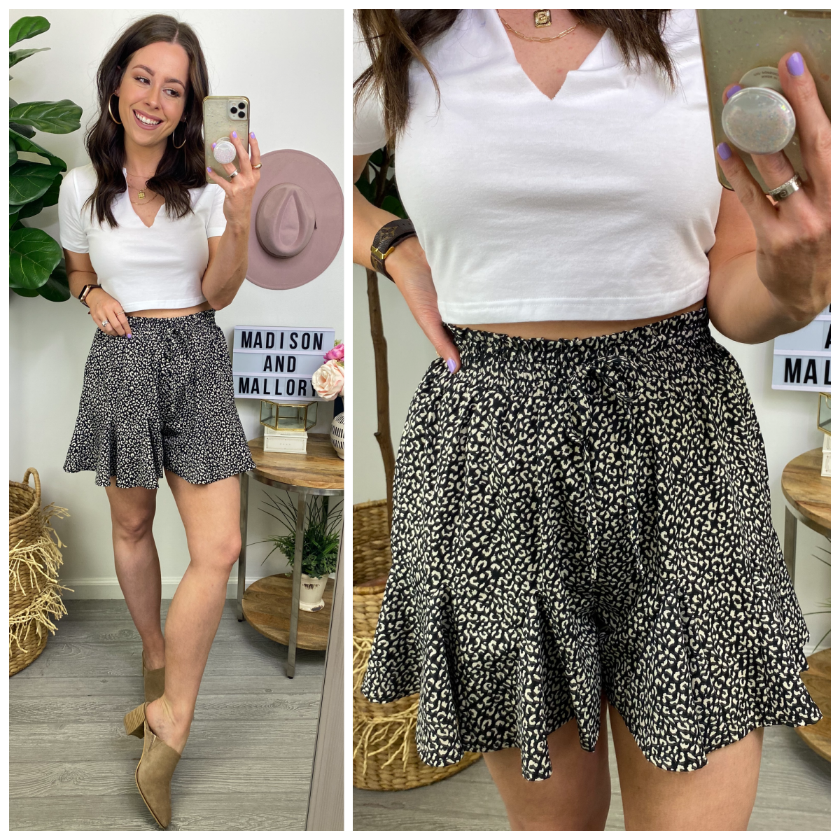  Enticing Endeavors Shorts - FINAL SALE - Madison and Mallory