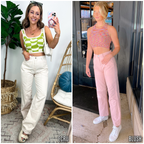  Esmai Twill Wide Leg Pants - FINAL SALE - Madison and Mallory