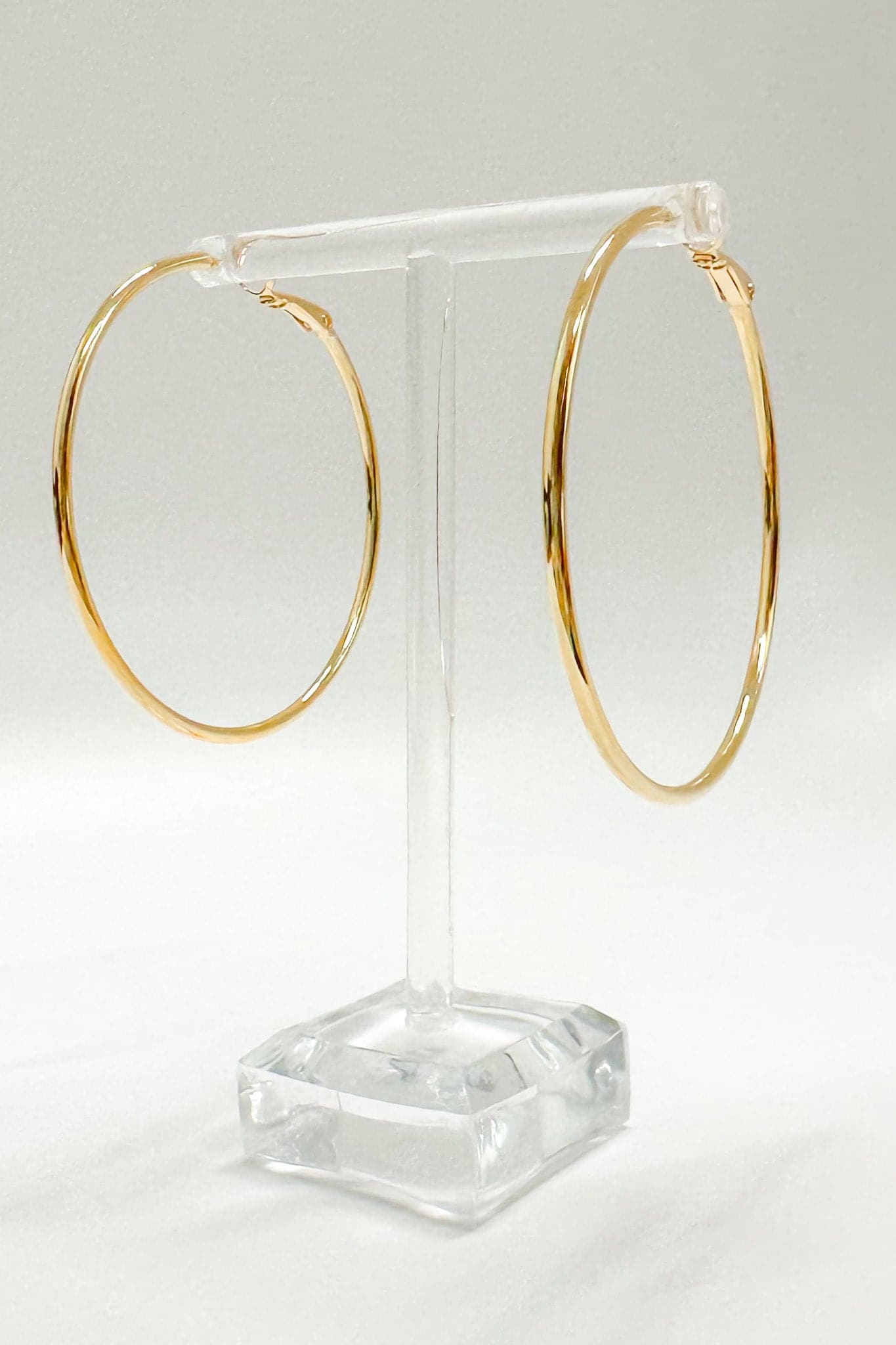 Gold Everyday Fancy 14k Gold Dipped Hoop Earrings - Madison and Mallory