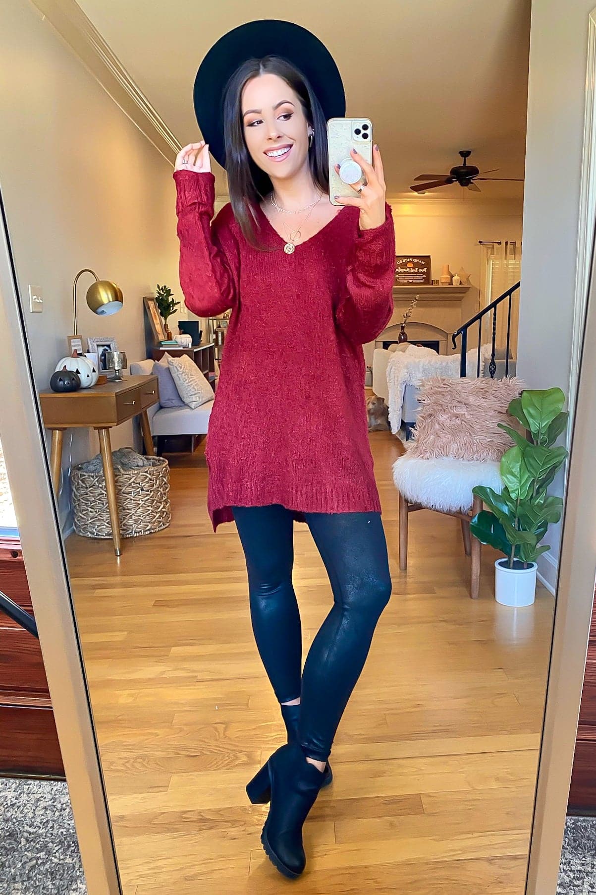  Rockvale V-Neck High Low Sweater - FINAL SALE - Madison and Mallory