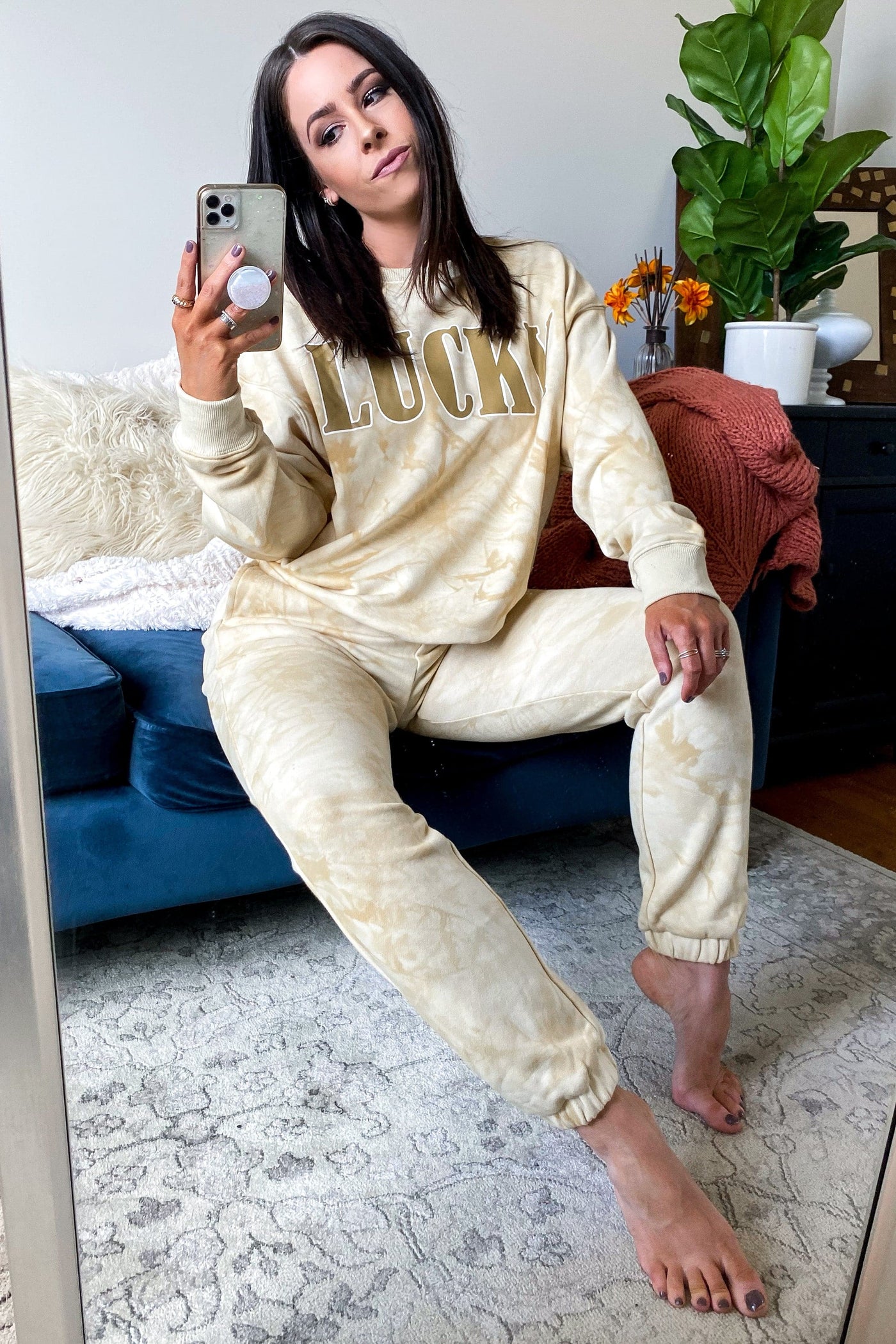  True Comfort Marble Dye Jogger Sweatpants - FINAL SALE - Madison and Mallory