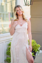  Floral Feelings Ruffle Midi Dress - FINAL SALE - Madison and Mallory
