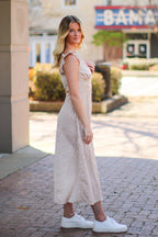  Floral Feelings Ruffle Midi Dress - FINAL SALE - Madison and Mallory