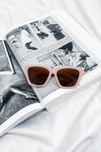 Pink Getaway Trip Cat Eye Sunglasses - FINAL SALE - Madison and Mallory