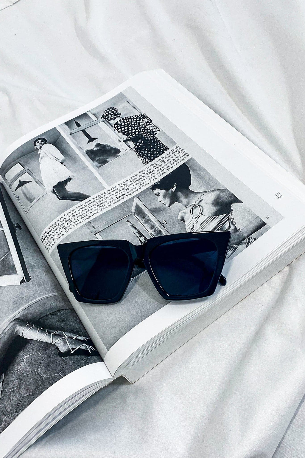 Black Getaway Trip Cat Eye Sunglasses - FINAL SALE - Madison and Mallory