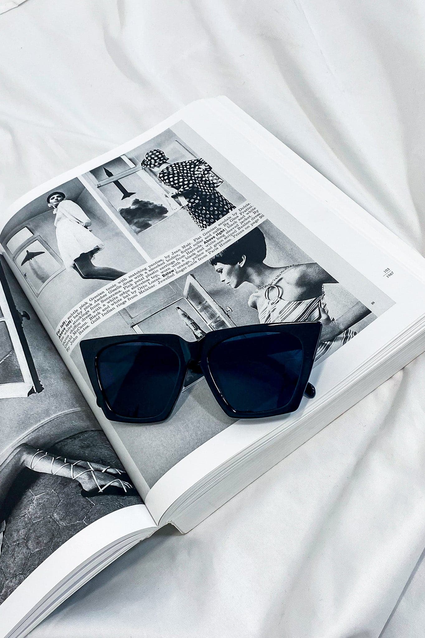 Black Getaway Trip Cat Eye Sunglasses - FINAL SALE - Madison and Mallory
