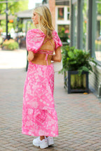  Happy Memories Paisley Cutout Maxi Dress - FINAL SALE - Madison and Mallory