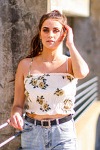 Love so Sweet Smocked Floral Top - FINAL SALE - Madison and Mallory