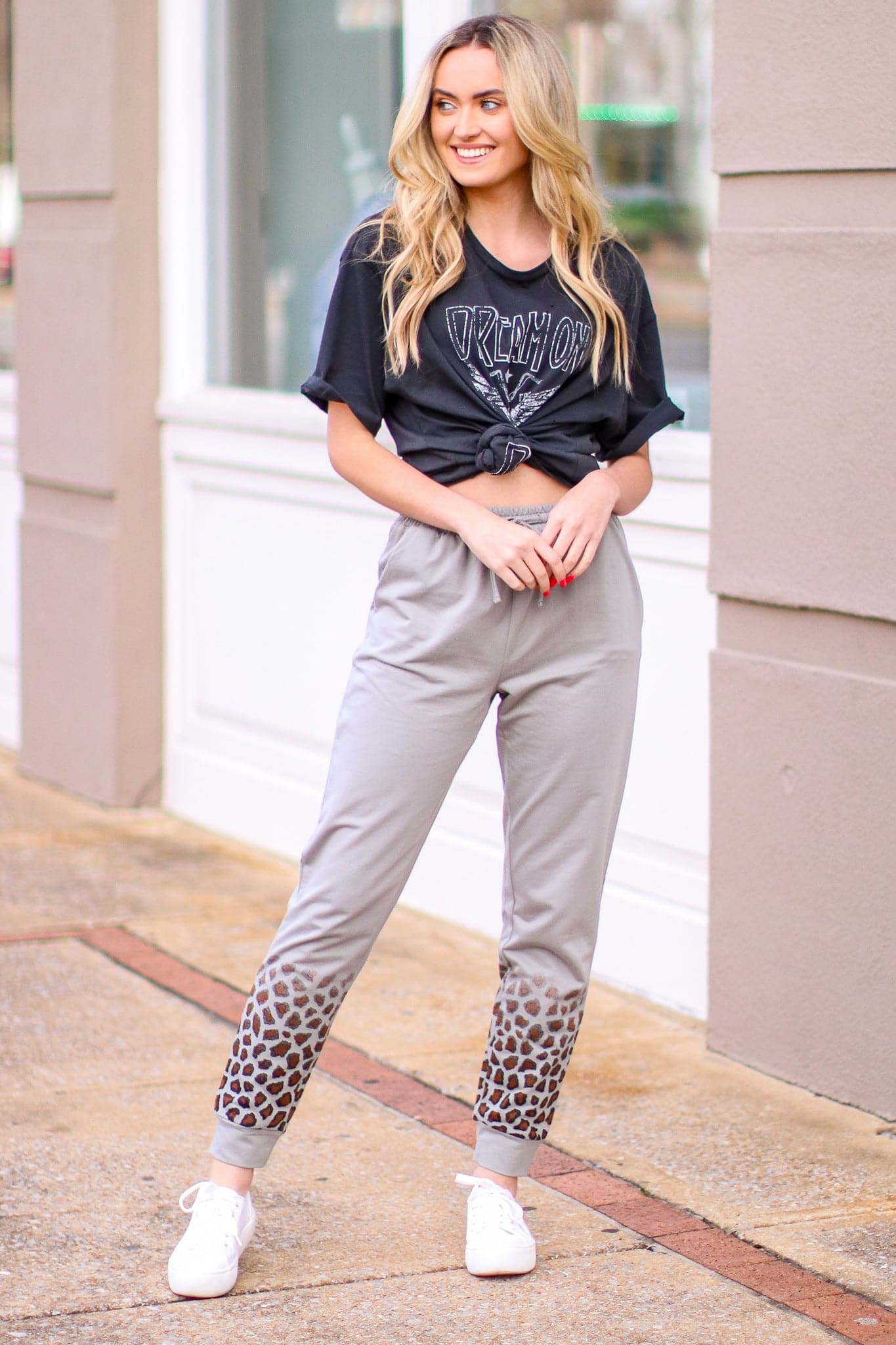  Wild Living Animal Print Joggers - FINAL SALE - Madison and Mallory