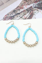 Mint Abeni Beaded Drop Earrings - FINAL SALE - Madison and Mallory
