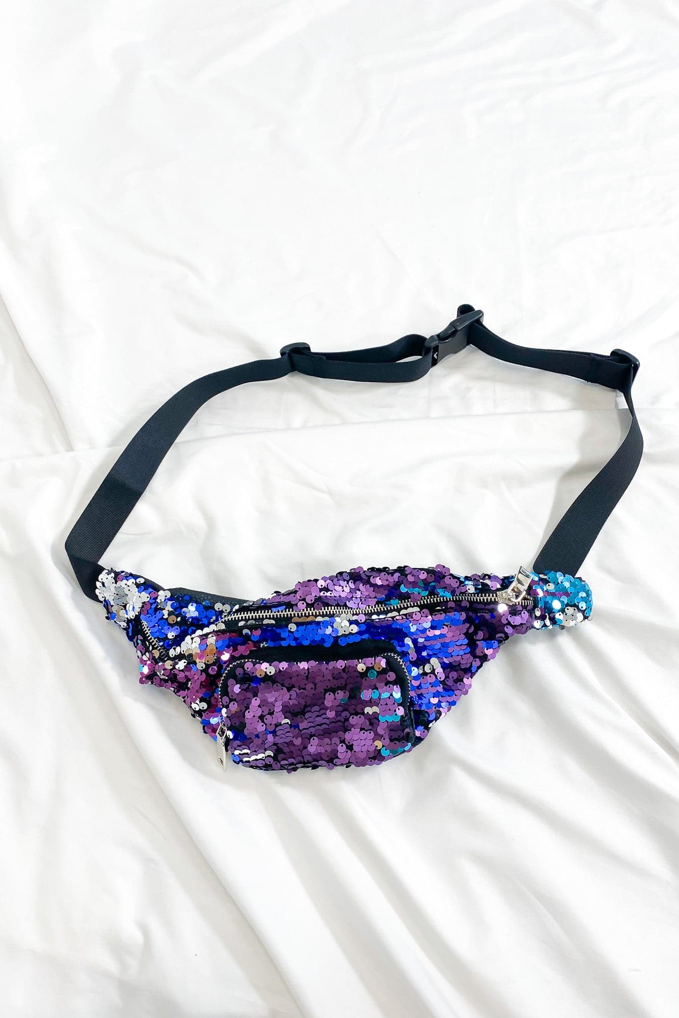 Multi Major Moves Sequin Embellished Fanny Pack - FINAL SALE - Madison and Mallory