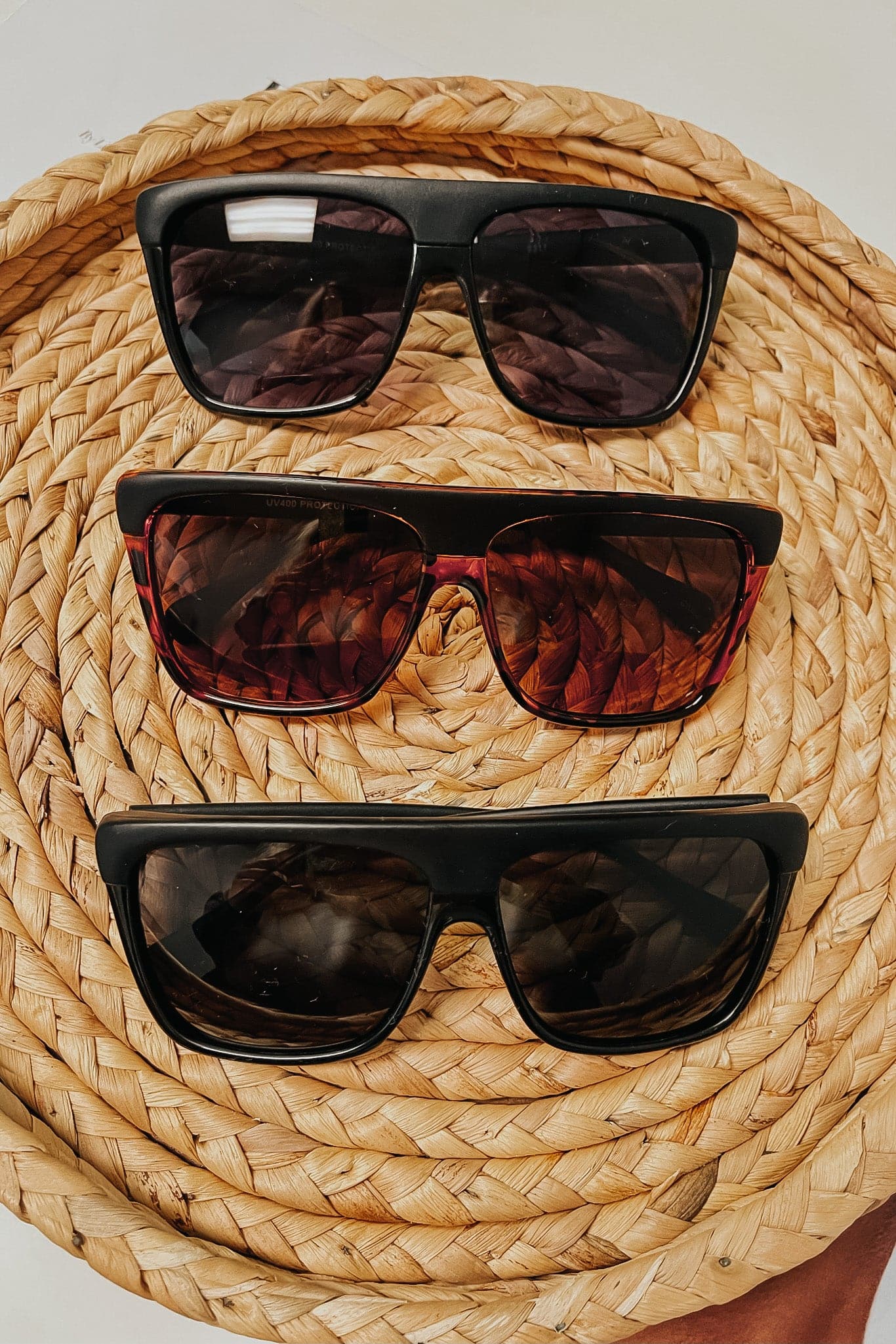  Sunny Satisfaction Retro Square Sunglasses - Madison and Mallory