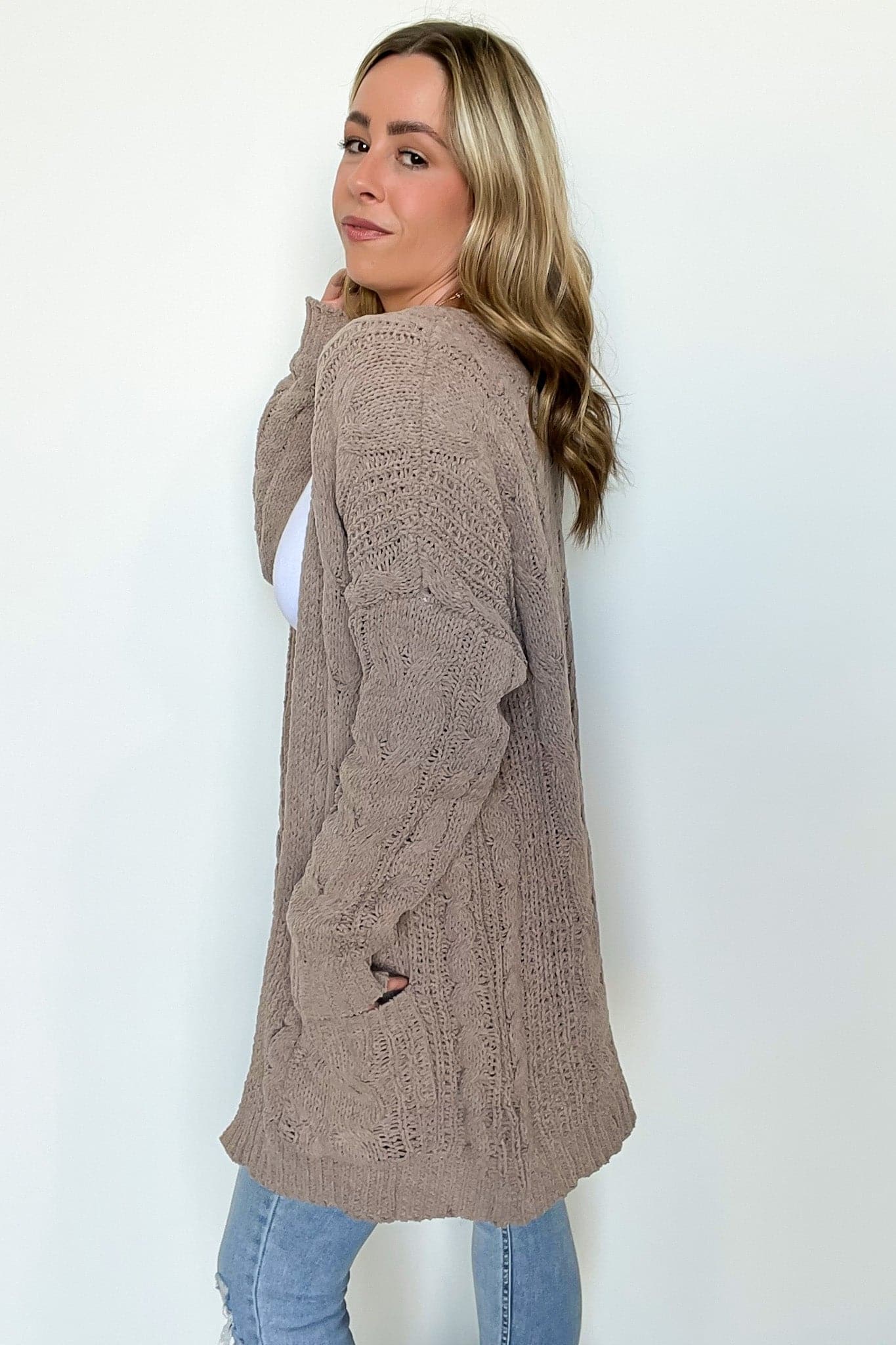  Style Forecast Cable Knit Cardigan - BACK IN STOCK - Madison and Mallory