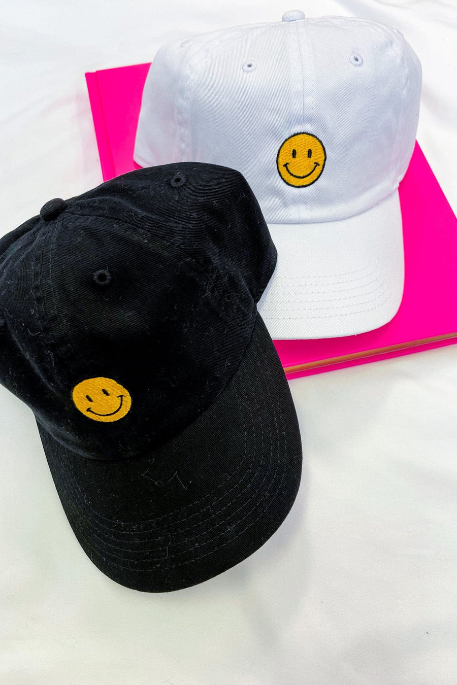  Keep a Smile Embroidered Dad Hat - FINAL SALE - Madison and Mallory