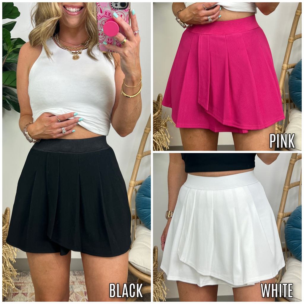 If You Pleats Activewear Skort - FINAL SALE - Madison and Mallory