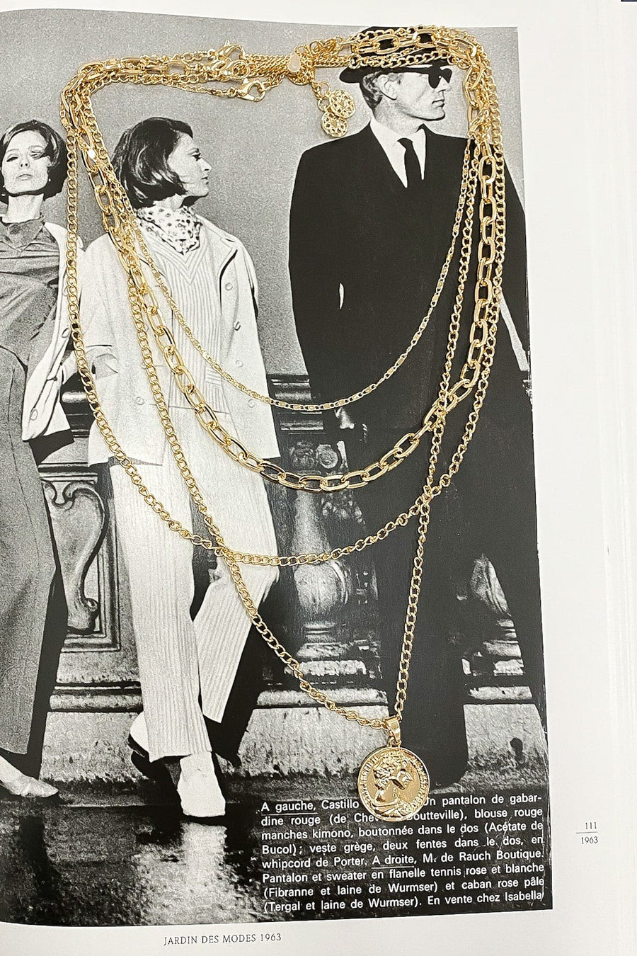 Gold In Control Coin Chain Layered Necklace - BACK IN STOCK - Madison and Mallory