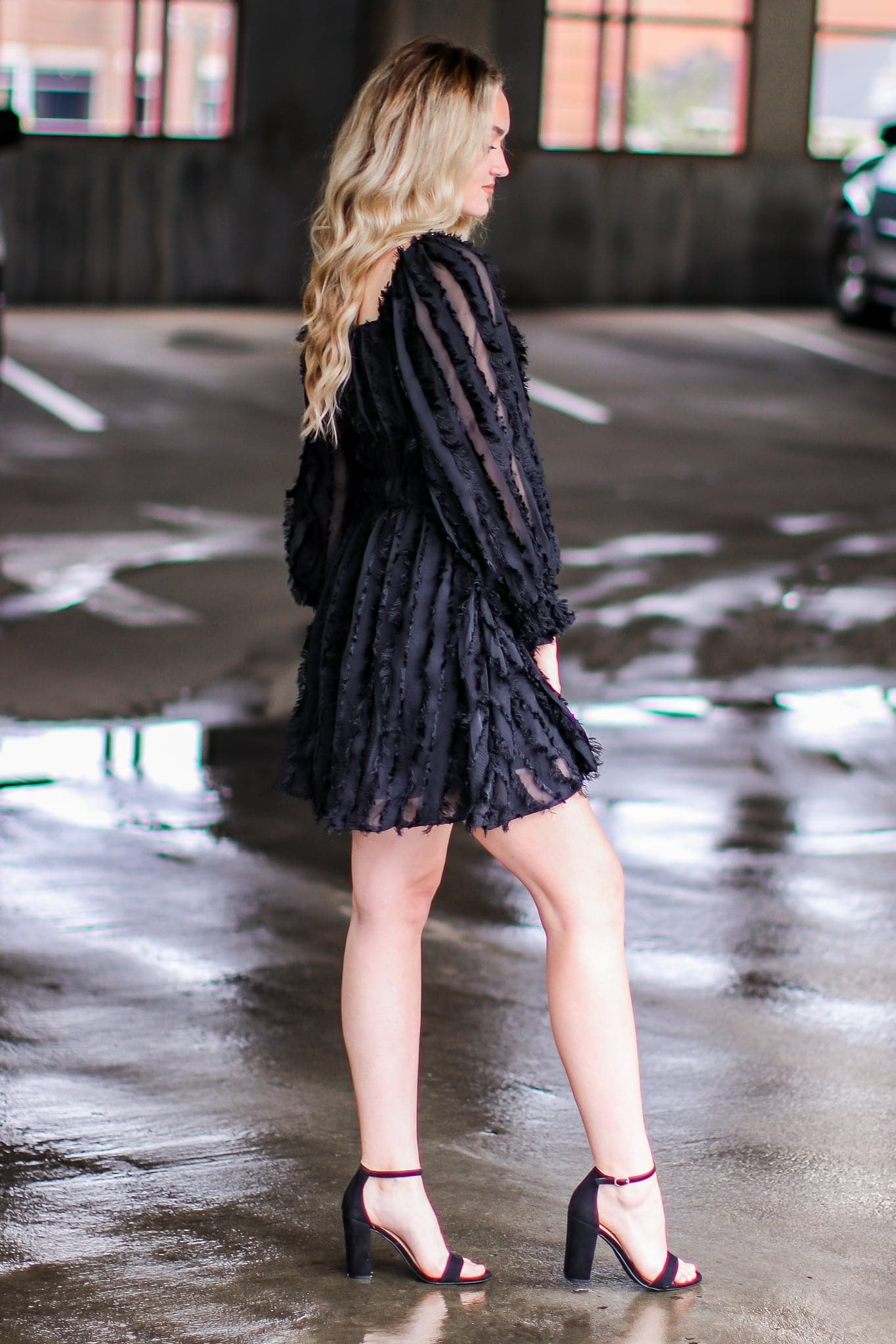  In Dreams Fringe Woven Sweetheart Dress - FINAL SALE - Madison and Mallory