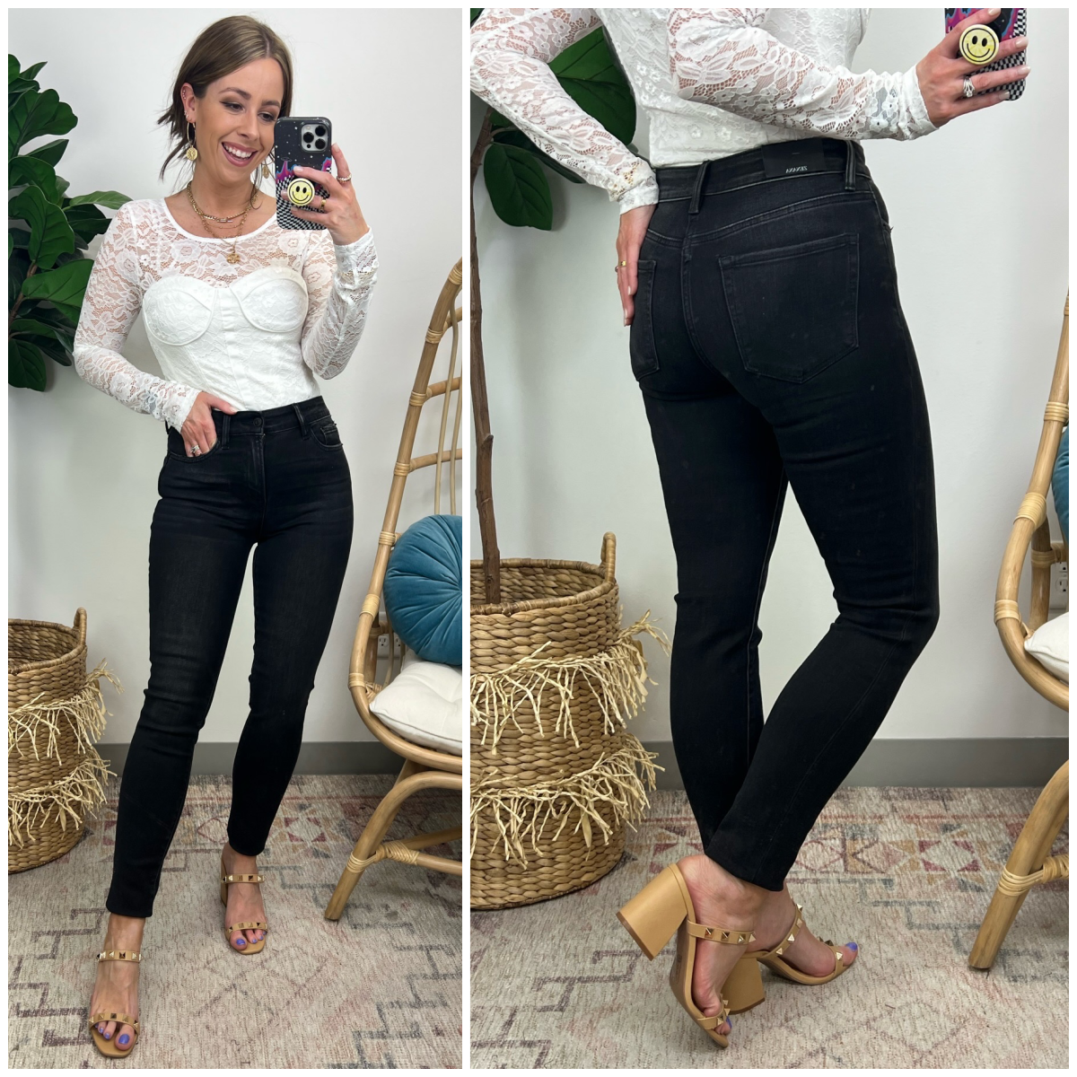  Jazmon High Rise Skinny Ankle Jeans - Madison and Mallory