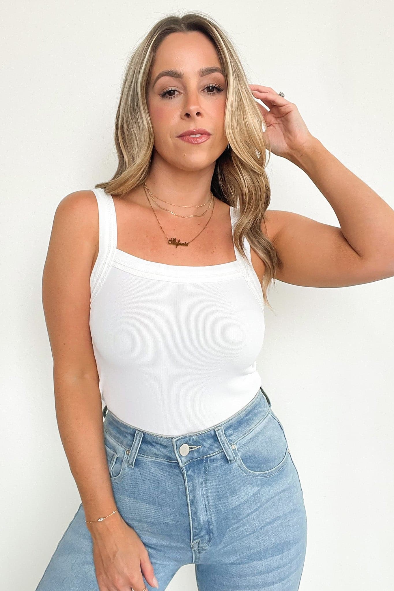 Joanah Ribbed Tank Top - FINAL SALE - Madison and Mallory