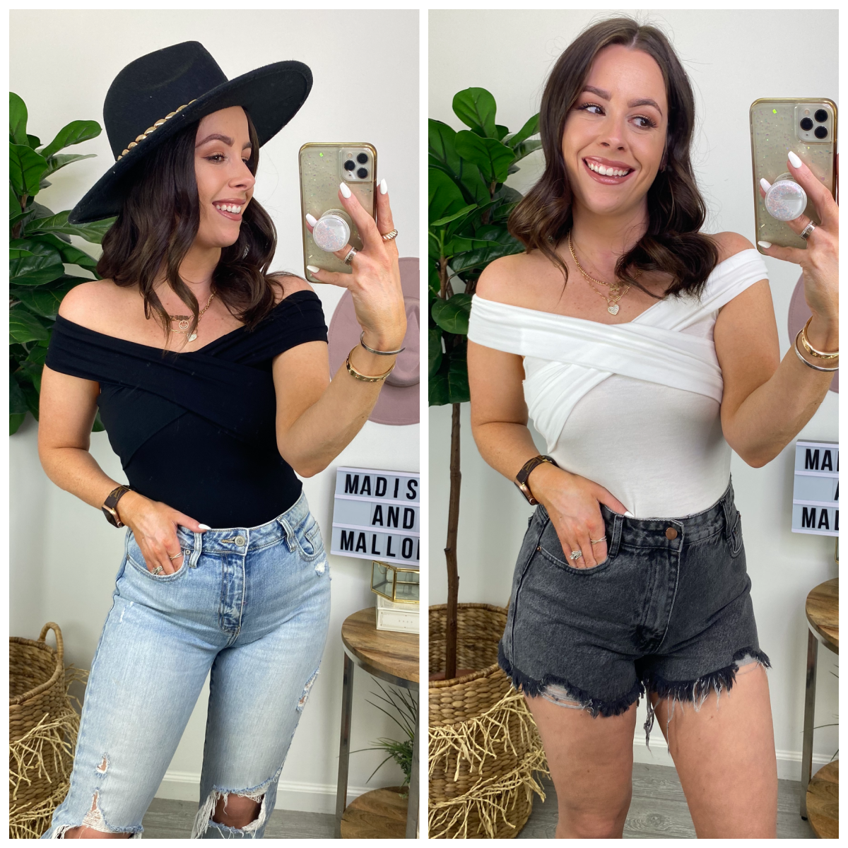  Karter Twist Front Bodysuit - FINAL SALE - Madison and Mallory