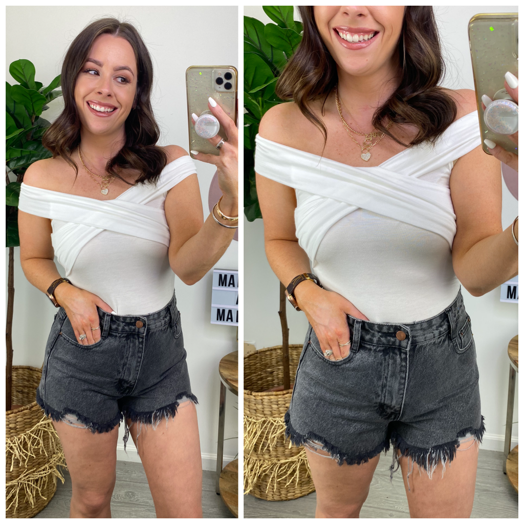  Karter Twist Front Bodysuit - FINAL SALE - Madison and Mallory