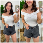  Karter Twist Front Bodysuit - FINAL SALE - Madison and Mallory