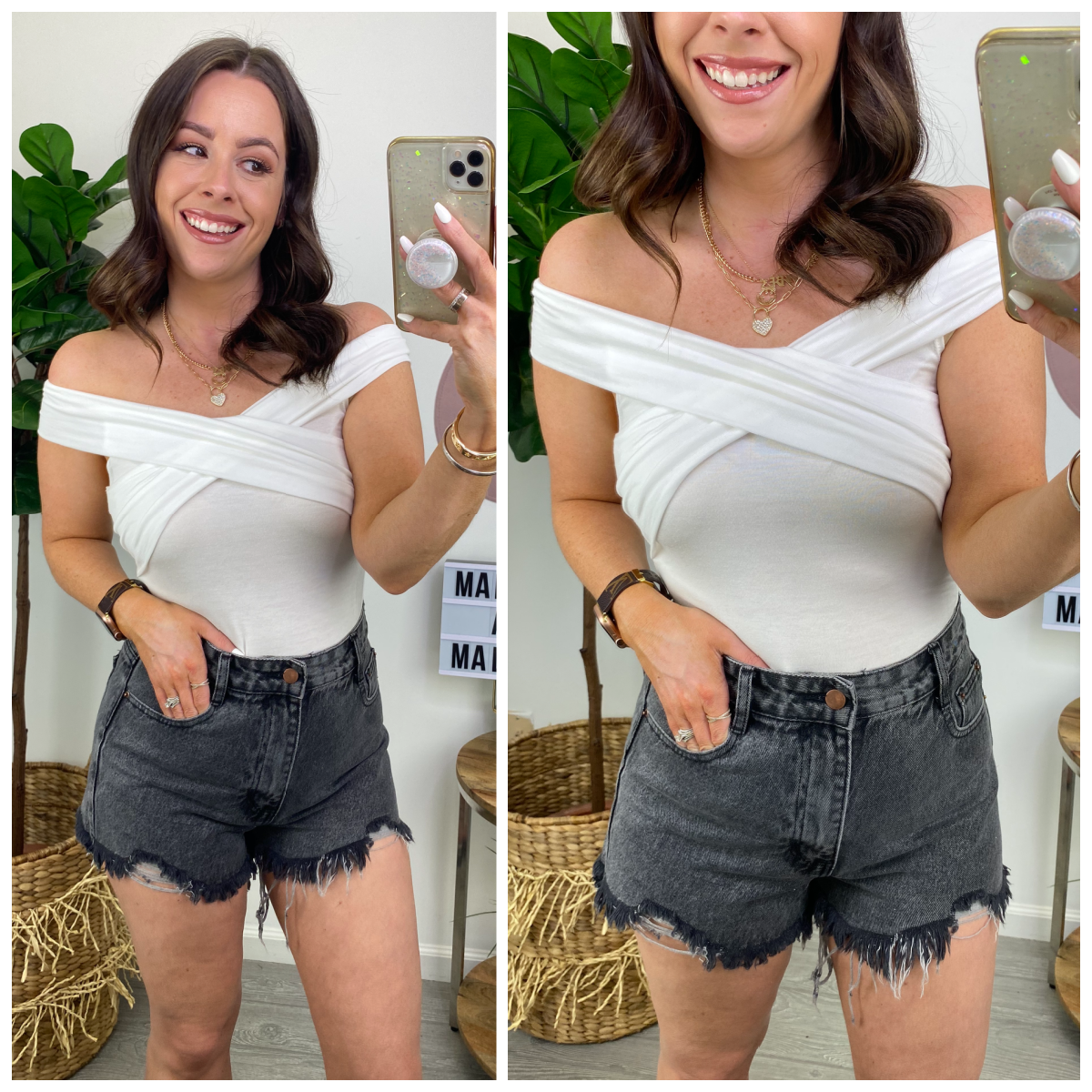  Karter Twist Front Bodysuit - FINAL SALE - Madison and Mallory