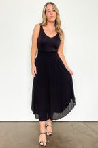 Katherinah High Rise Smocked Maxi Skirt - FINAL SALE - Madison and Mallory