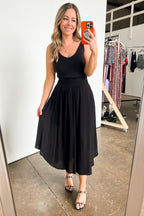 Katherinah High Rise Smocked Maxi Skirt - FINAL SALE - Madison and Mallory