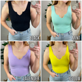 Kemble Ribbed Notch Neck Bodysuit - FINAL SALE - Madison and Mallory