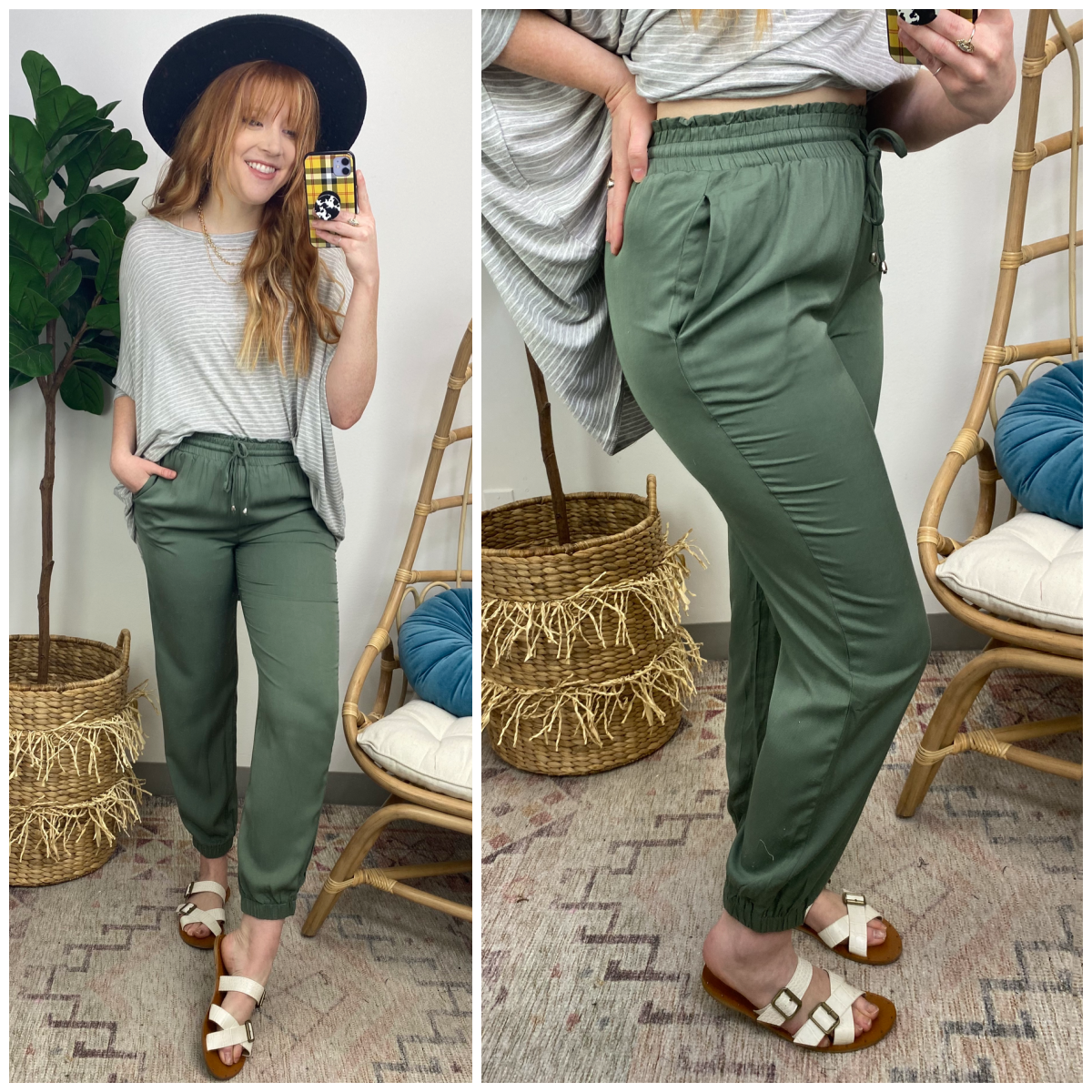  Lundrah Drawstring Jogger Pants - FINAL SALE - Madison and Mallory