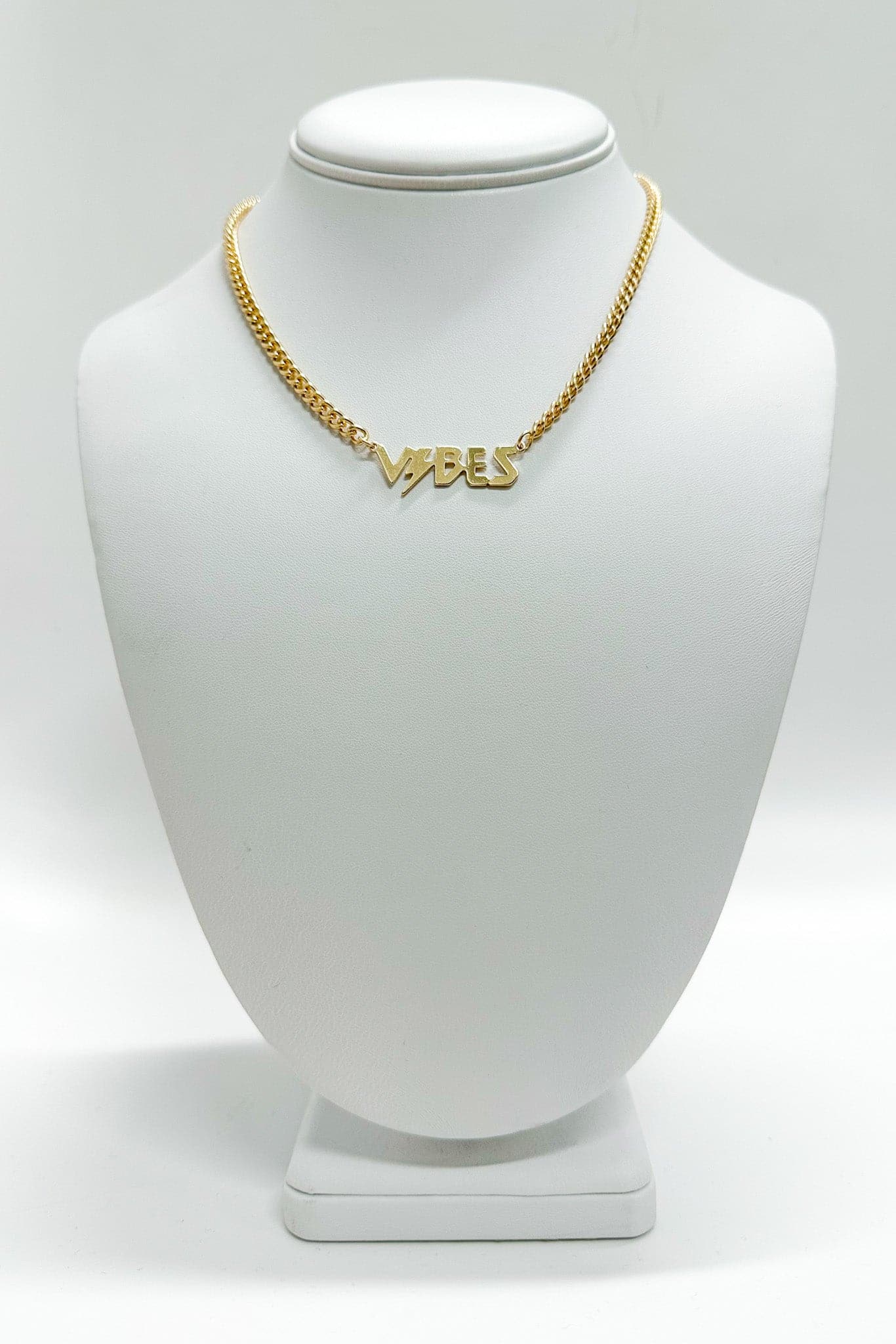 Gold Major Vibes Pendant Necklace - BACK IN STOCK - Madison and Mallory